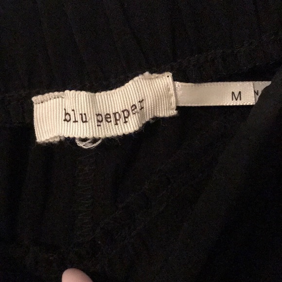 Black Laced Shorts - Picture 3 of 3